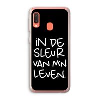 De Sleur: Samsung Galaxy A20e Transparant Hoesje