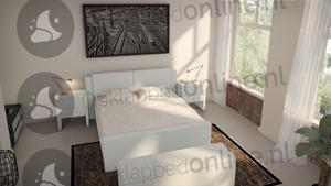 Opberg boxspring 200 x 190 cm- stofkleur 1751