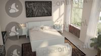 Opberg boxspring 200 x 190 cm- stofkleur 1751