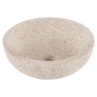 Differnz waskom terrazzo | bruin/beige | Ø 40 cm