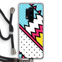 Pop Art #2: OnePlus 8 Pro Transparant Hoesje met koord