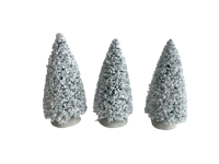 Besneeuwe Dennenboompjes 3 stuks - Oosterik home