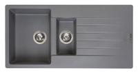 Reginox Harlem 15 grey silvery spoelbak