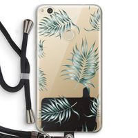 Simple leaves: Huawei Ascend P8 Lite (2017) Transparant Hoesje met koord