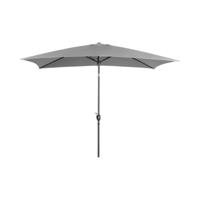 Parasol groot - donkergrijs - rechthoekig - 200 x 300 cm - kantelbaar