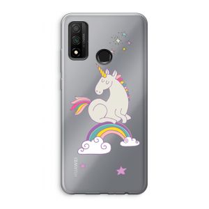 Regenboog eenhoorn: Huawei P Smart (2020) Transparant Hoesje