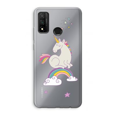 Regenboog eenhoorn: Huawei P Smart (2020) Transparant Hoesje