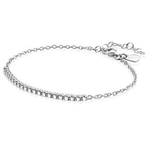 Zinzi ZIA2370 Armband zilver-zirconia wit 16-19 cm