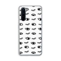 Eye pattern #2: OnePlus Nord Transparant Hoesje