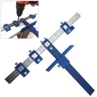 Multifunctionele verstelbare meubel kast deur handvat houtbewerking hole Locator