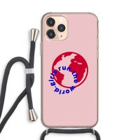 Run The World: iPhone 11 Pro Transparant Hoesje met koord