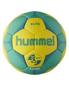 Hummel Ballen Elite handbal neongeel neon donker groen