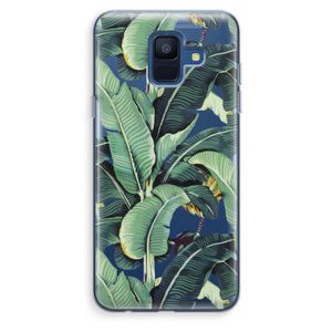 Bananenbladeren: Samsung Galaxy A6 (2018) Transparant Hoesje