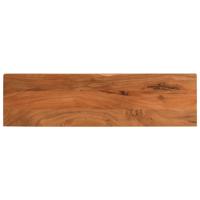 Tafelblad rechthoekig 120x40x2,5 cm massief acaciahout