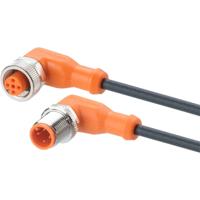ifm Electronic EVCA06 Verbindingskabel Aantal polen (sensoren): 4, 5 Stekker, haaks, Bus, haaks 25 m 1 stuk(s)
