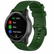 Garmin Forerunner 570 (42mm) / 55 / 245 / 645 - Sportband met motief - Groen Garmin Forerunner 570 (42mm) / 55 / 245 / 645 - Sportband met motief - Groen