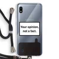 Your opinion: Samsung Galaxy A10 Transparant Hoesje met koord