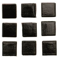 240x stuks vierkante mozaiek steentjes zwart 2 x 2 cm 240x stuks vierkante mozaiek steentjes zwart 2 x 2 cm