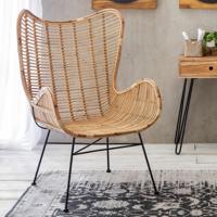 Artistiq Fauteuil Tassie Rotan - Bruin - thumbnail