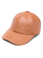 Mulberry casquette en cuir - Marron - thumbnail