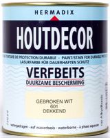 Houtdecor 601 gebroken wit 750 ml - Hermadix