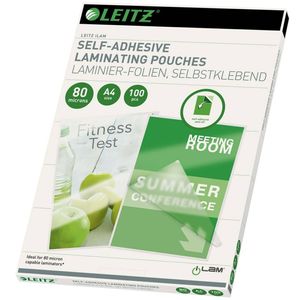 Leitz Lamineerhoezen zelfklevend 100 st A4