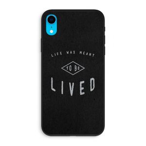 To be lived: iPhone XR Biologisch afbreekbaar hoesje