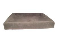 Bia bed fleece hoes hondenmand taupe (BIA-7 120X100X15 CM) - thumbnail