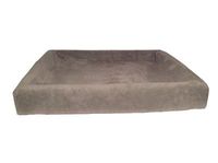 Bia bed fleece hoes hondenmand taupe (BIA-7 120X100X15 CM)