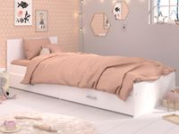 Bed SNOOPY 90x200 cm zonder hoofdeinde wit - thumbnail