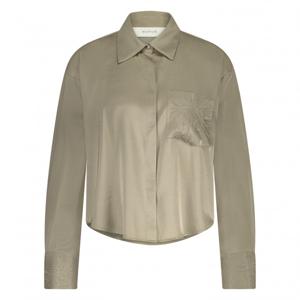 Nukus - Beige | Dames | Blouse | Beige | S | regular | Kamst mode