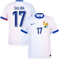 Frankrijk Shirt Uit 2024-2025 + Saliba 17