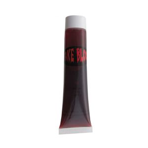 Halloween nep bloed tube - horror thema - 34 ml - carnaval/verkleed artikel - wonden maken