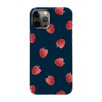 Framboosjes: Volledig geprint iPhone 12 Hoesje