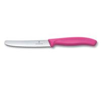 Victorinox Tomatenmes /Tafelmes Gekarteld Roze Met 11cm Lemmet