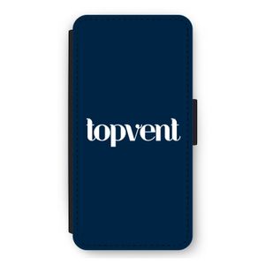 Topvent Navy: iPhone 11 Flip Hoesje