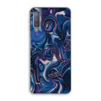 Mirrored Mirage: Samsung Galaxy A7 (2018) Transparant Hoesje