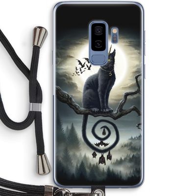 Moonlight Companions: Samsung Galaxy S9 Plus Transparant Hoesje met koord