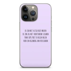 Regenboog: iPhone 13 Pro Transparant Hoesje