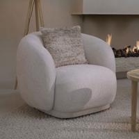 Light & Living Fauteuil 'Ovito' kleur Crème Light & Living Fauteuil 'Ovito' kleur Crème