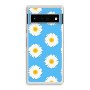 Margrietjes: Google Pixel 6 Pro Transparant Hoesje