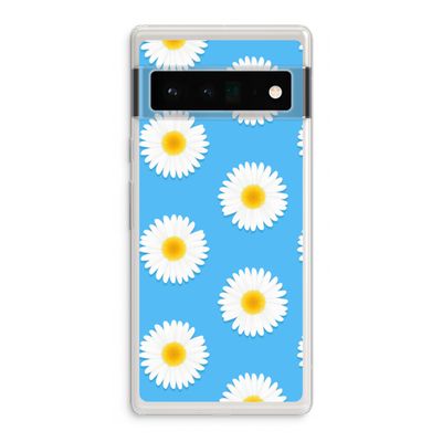 Margrietjes: Google Pixel 6 Pro Transparant Hoesje