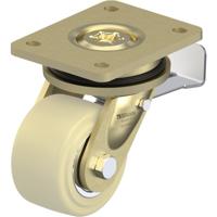 Blickle LS-GSPO 101K-ST Zwenkwiel met rem Wieldiameter: 100 mm Draagvermogen (max.): 1500 kg 1 stuk(s)
