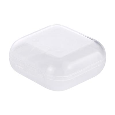 Verpakking doos voor Apple luchtpods oortelefoon oordopje type silicone ear caps grootte: 38 x 35 x 16mm (transparant)