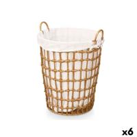 Mand Kipit HX30552 HX30552 Natuurlijk Polyester Stof Polypropyleen Ijzer Plastic 50 % katoen (6 Stuks)