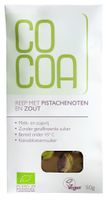 Cocoa Reep Pistachenoten Zout 50 gram