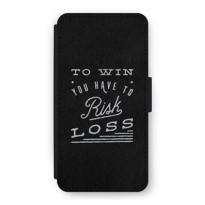 Risk loss: iPhone 12 Flip Hoesje