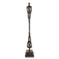 A MODERNIST BRONZE SCULPTURE OF THE MALE REFLECTION A MODERNIST BRONZE SCULPTURE OF THE MALE REFLECTION