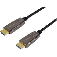 Equip 119455 HDMI kabel 50 m HDMI Type A (Standaard) Zwart