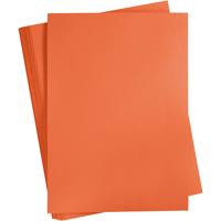 Creativ Company Gekleurd karton, a2, vel 420x594 mm, 180 gr, oranje, 100 vel/ 1 doos